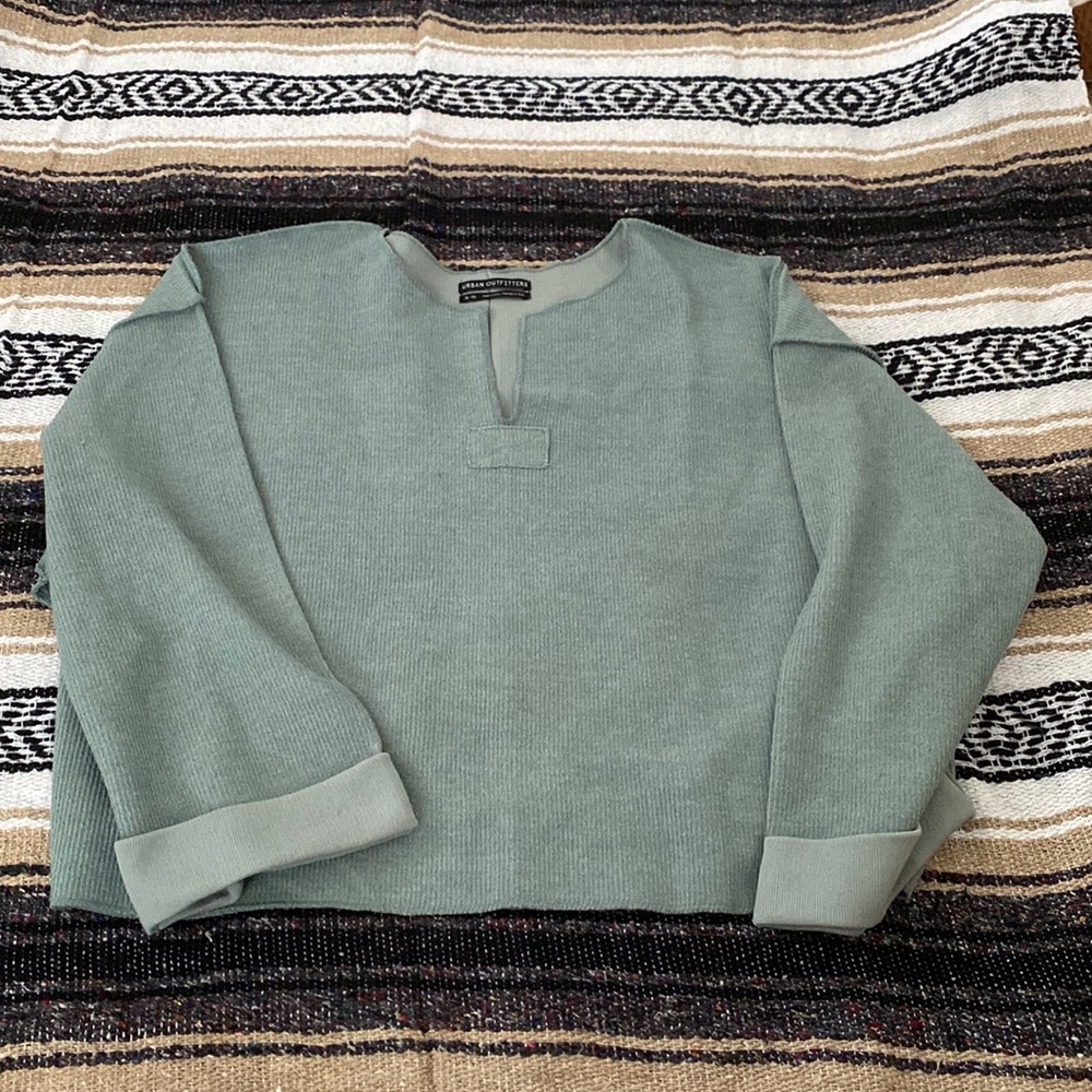 Women’s urban outfitters xl oversize green sweater